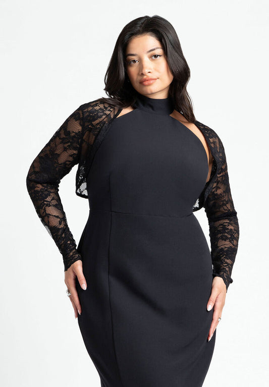 ELOQUII Women's Lace Bolero