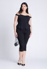 ELOQUII Off The Shoulder Peplum Top