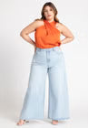ELOQUII Halter Neck Top