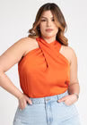 ELOQUII Halter Neck Top