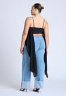 ELOQUII Cascading Crop Top
