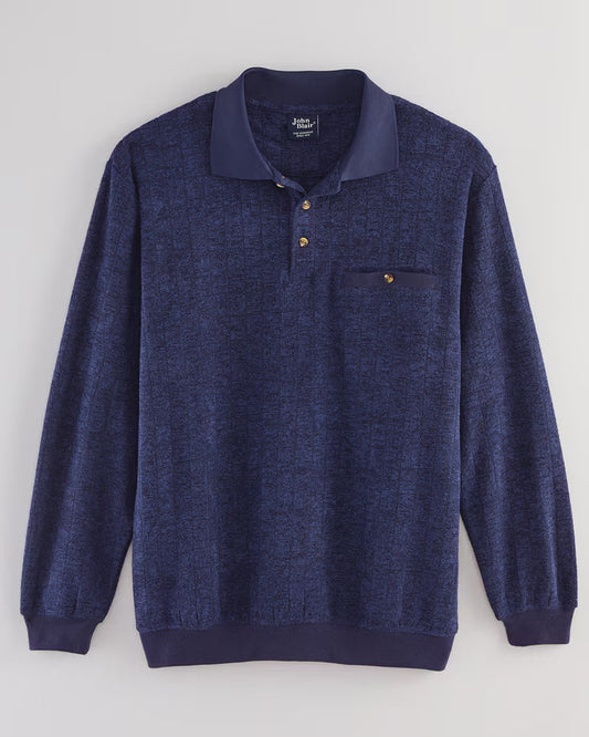 BLAIR John Blair Bouclé Fleece Shirt