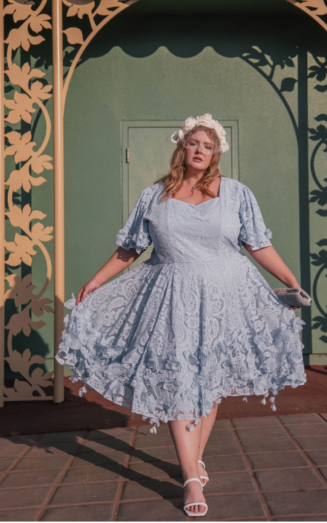 JessaKae Paisley Dress - Blue