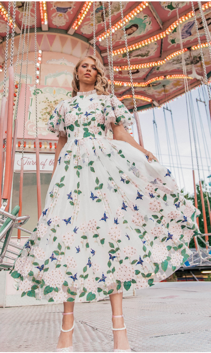 JessaKae Margy Dress - Pearl