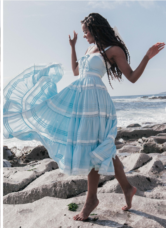 JessaKae Delores Dress - Delores Blue