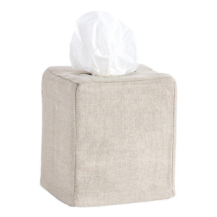 Ballard Designs Embroidered Tissue Box Cover