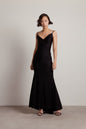 Tobi Ariella Backless Mermaid Maxi Dress