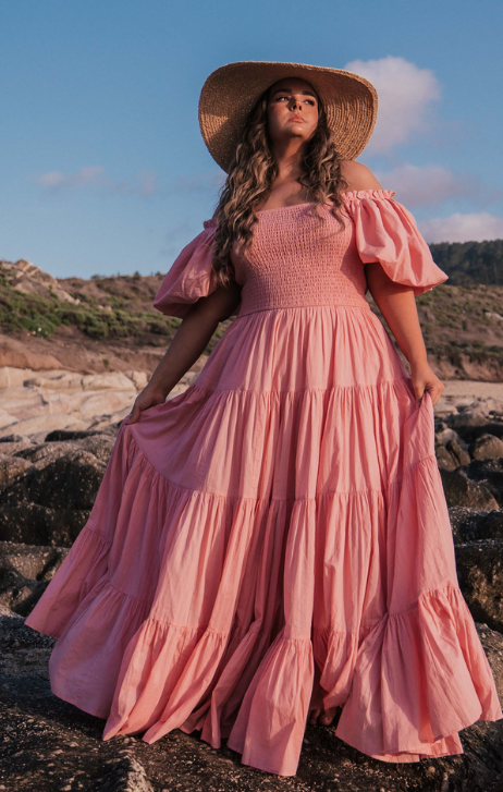 JessaKae Luna Dress - Rose