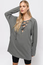 Tobi Sophia Lace Up Mini Dress x2