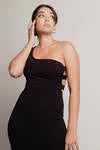 Tobi Bettina One Shoulder Open Back Mini Dress x2