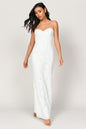 Tobi Adelyn Lace Sweetheart Maxi Dress