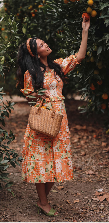 JessaKae Orange Blossom Dress - Orange Blossom Dress
