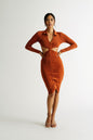 Tobi Real Feelings Cutout Bodycon Midi Dress