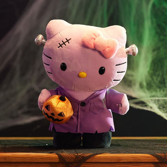 Cracker Barrel Hello Kitty Purple Monster Motion Plush