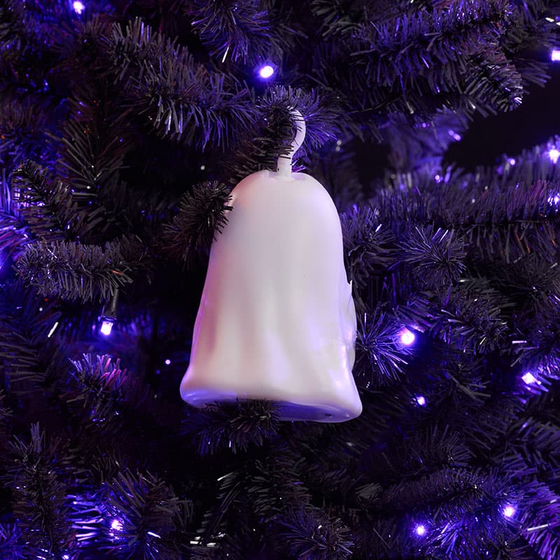 Cracker Barrel Blow Mold Ghost Ornament