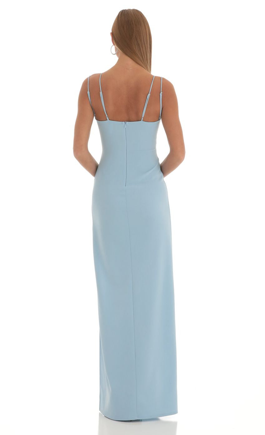 Lucy in the Sky Sequin Cutout Maxi Dress