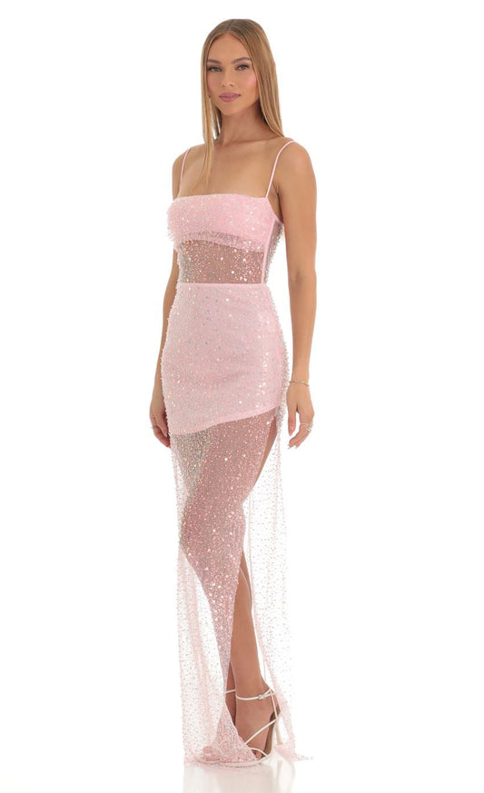 Lucy in the Sky Sequin Maxi Dress