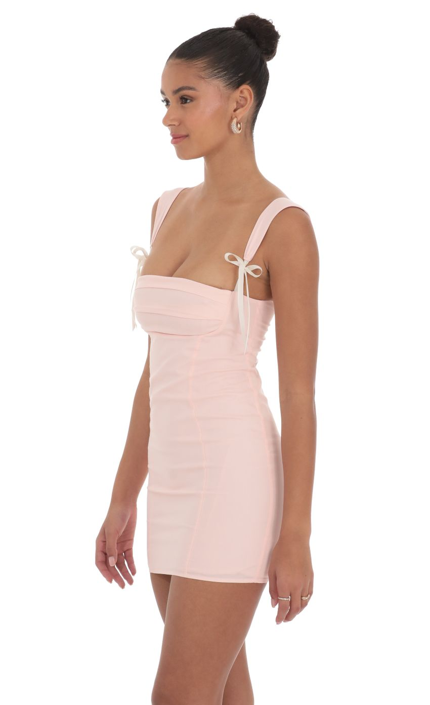 Lucy in the Sky Shoulder Ties Bodycon Dress