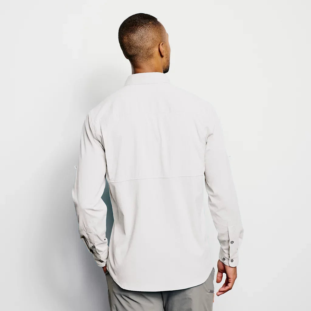 Orvis Men's Open Air Caster Long-Sleeve Shirt - WHITE