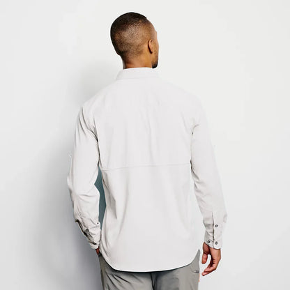 Orvis Men's Open Air Caster Long-Sleeve Shirt - WHITE
