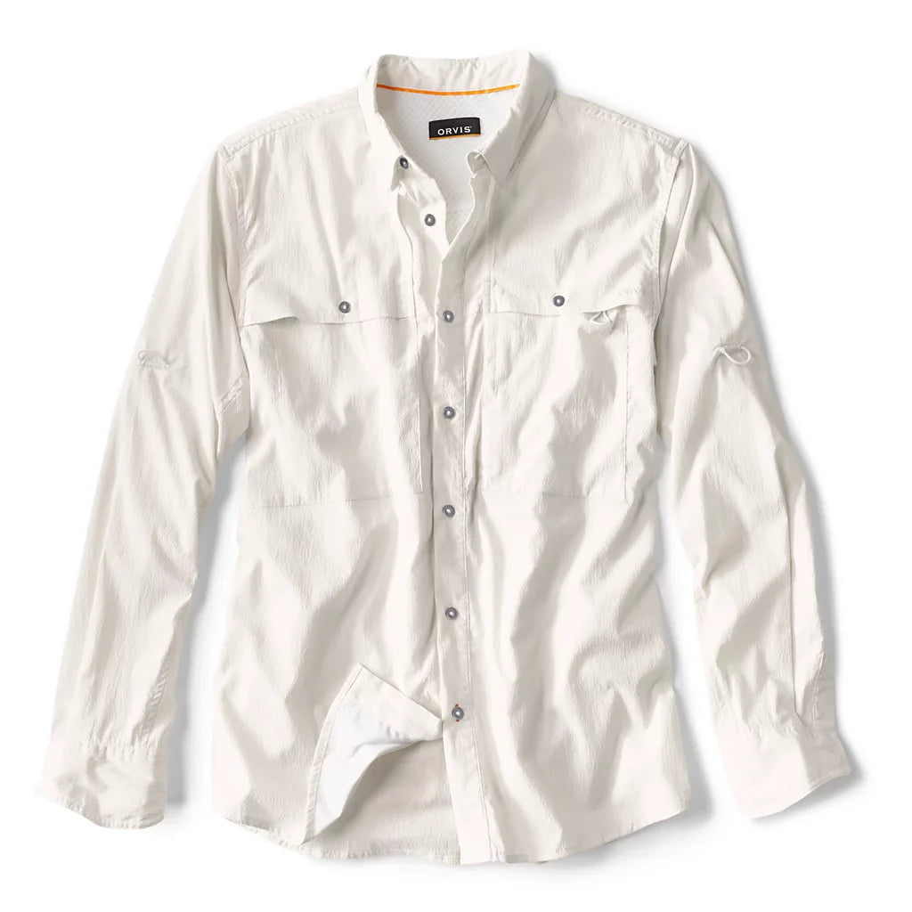 Orvis Men's Open Air Caster Long-Sleeve Shirt - WHITE