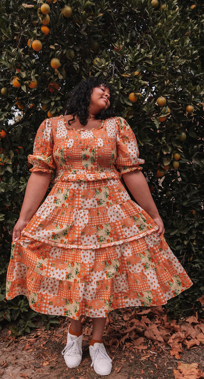 JessaKae Orange Blossom Dress - Orange Blossom Dress