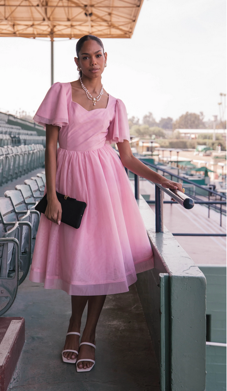 JessaKae Nora Dress - Dusty Pink