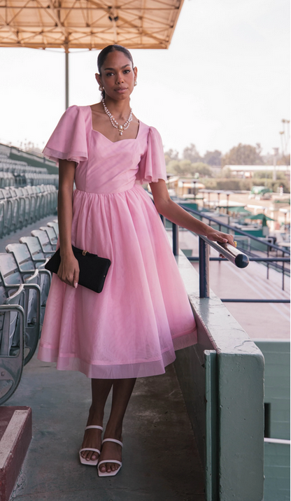 JessaKae Nora Dress - Dusty Pink