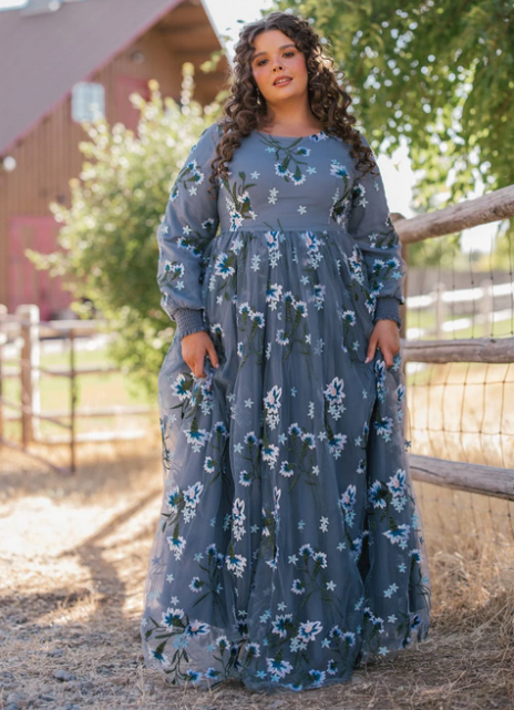 JessaKae Rowan Dress - Serene Blue