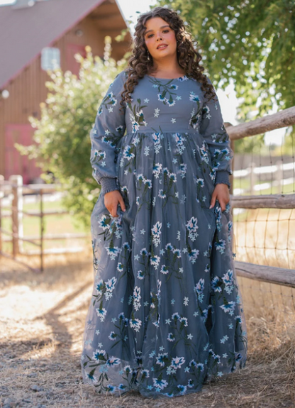 JessaKae Rowan Dress - Serene Blue