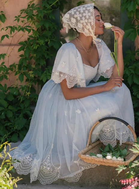 JessaKae Seraphina Dress - Blue Bell