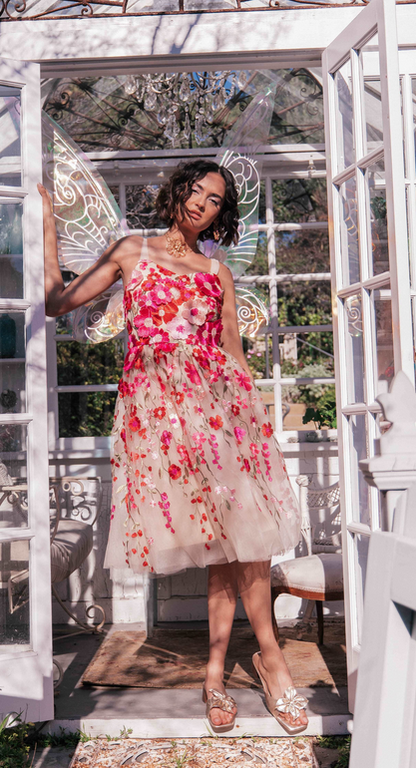 JessaKae Blossom Dress -  Pink