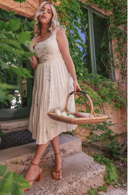 JessaKae Summer Meadow Dress - White