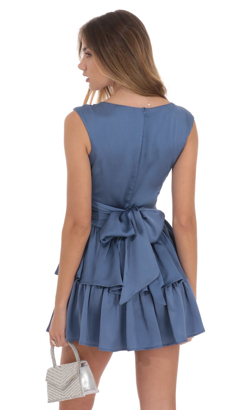 Lucy in the Sky Wide Strap Ruffle Dress
