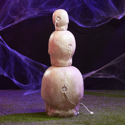 Cracker Barrel Nesting Blow Mold Skull Stack