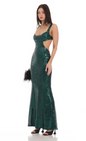 Lucy in the Sky Sequin Cutout Maxi Dress