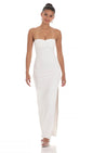 Lucy in the Sky Strapless Bodycon Maxi Dress