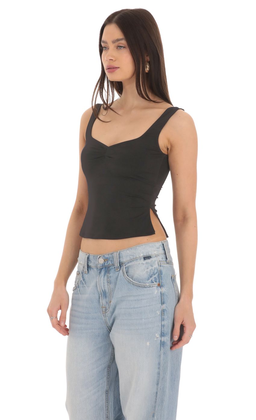Lucy in the Sky Side Slit Top
