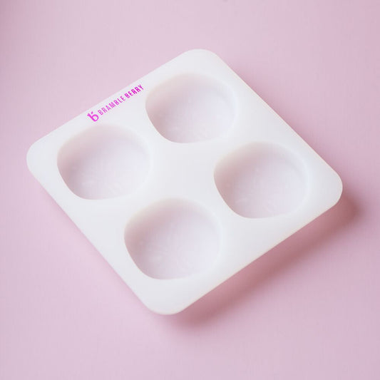 Bramble Berry 4 Cavity Sand Dollar Silicone Mold