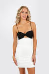 Tobi Everly Twist Cutout Mini Dress x2
