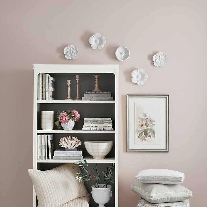 Ballard Designs Ceramic Blooms Wall Decor - Set of 3