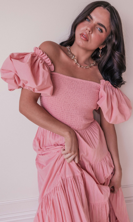 JessaKae Luna Dress - Rose