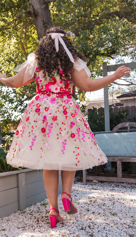 JessaKae Blossom Dress -  Pink