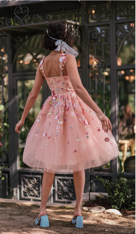 JessaKae Elowen Dress -  Pink