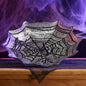 Cracker Barrel Glass Spider Web Serving Bowl