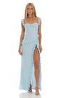Lucy in the Sky Chiffon Ruffle Dress