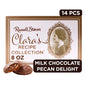 Russell Stover Chocolates Clara's Recipe Milk Chocolate Pecan Delight, 8 oz. Box