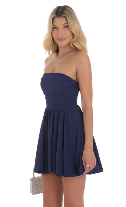 Lucy in the Sky Strapless Bubble Dress