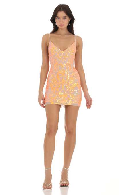 Lucy in the Sky Sequin Bodycon Dress 1