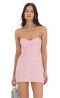 Lucy in the Sky Mesh Corset Dress